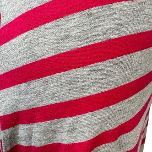 Mossimo Supply Gray & Fuchsia Horizontal Stripe Skirt XS - Picture 7 of 7